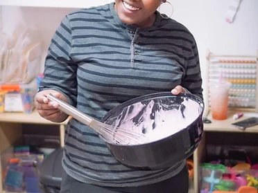 Whisking up something sweet