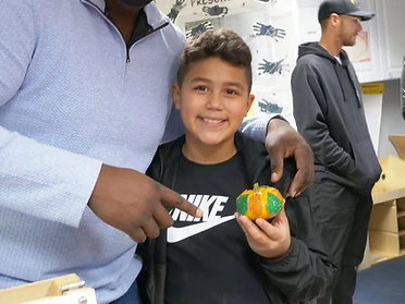 Glitter pumpkin crafts