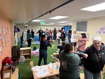 Inservice — moving and learning together