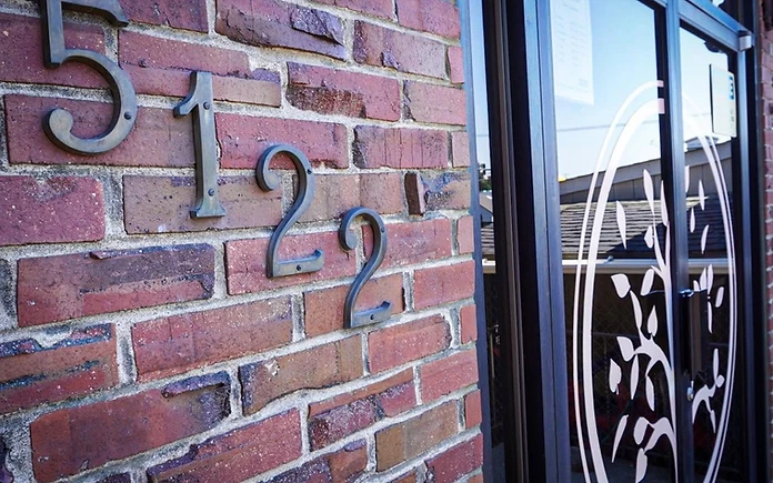 Our front door at 5122 N Division Street — welcome to Parkview