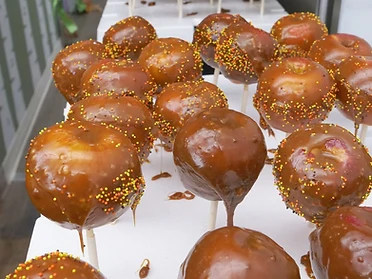 Caramel apple treats