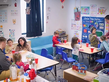Party day in the classroom