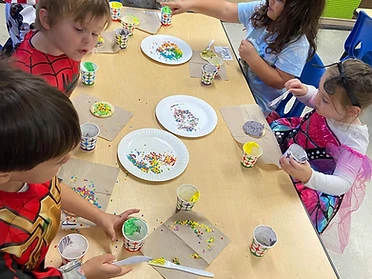 Decorating festival sugar cookies