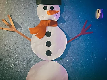 Hello, snowman friend