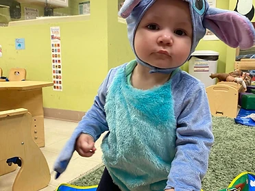 Baby Stitch says aloha