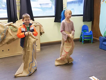 Sack race showdown
