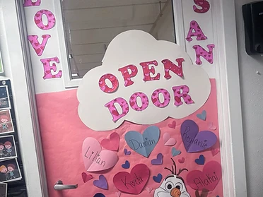 Love is an open door