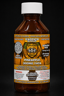 Alpha Exotics Pineapple THCA Syrup