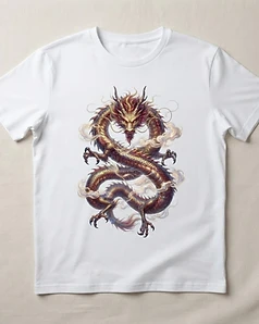 Camiseta Ascensão do Dragão Celestial