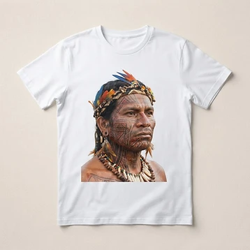 Camiseta Alma Ancestral – Moda personalizada Goul ART