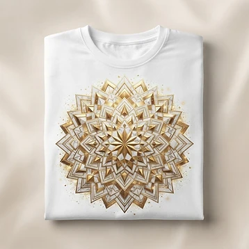 Camiseta Ethereal Geometry – Moda personalizada Goul ART