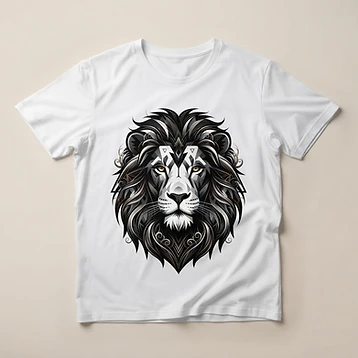 Camiseta Leão Monarca – Moda personalizada Goul ART