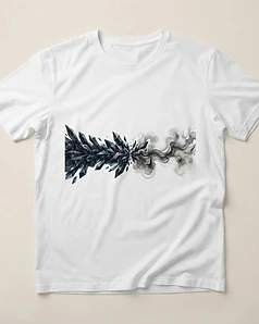Camiseta Dicotomia Abstrata