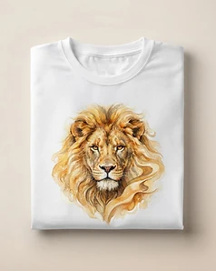 Camiseta Leão Dourado Saara
