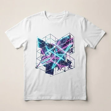 Camiseta Neon Tokyo Pulse – Moda personalizada Goul ART