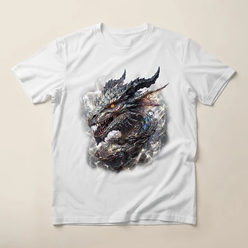 Camiseta Escamas de Éter – Moda personalizada Goul ART