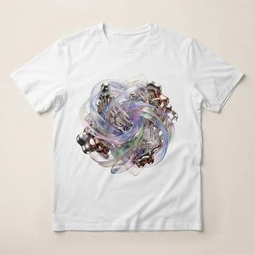 Camiseta Ethereal Flow – Moda personalizada Goul ART