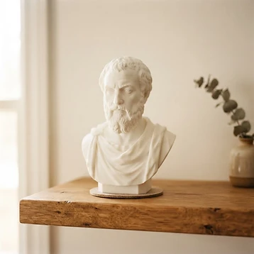 Busto Estoico — Escultura 3D – Impressão 3D personalizada Goul ART