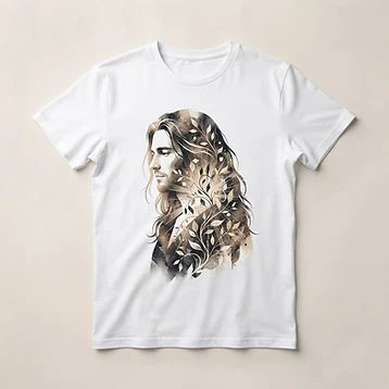Camiseta Essência Divina – Moda personalizada Goul ART