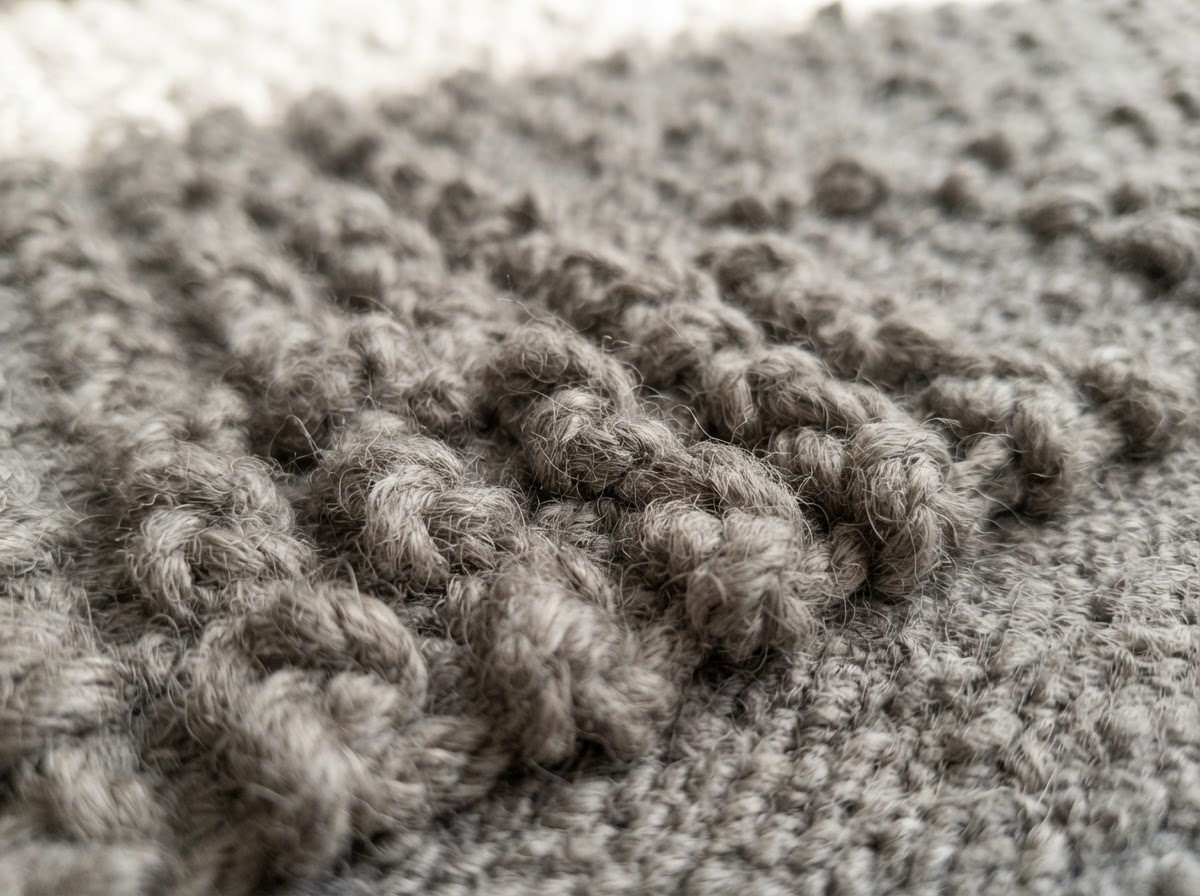 Close rug texture detail