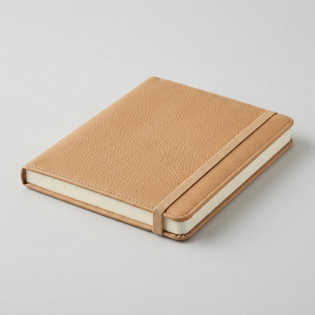 Cuaderno de cuero reciclado