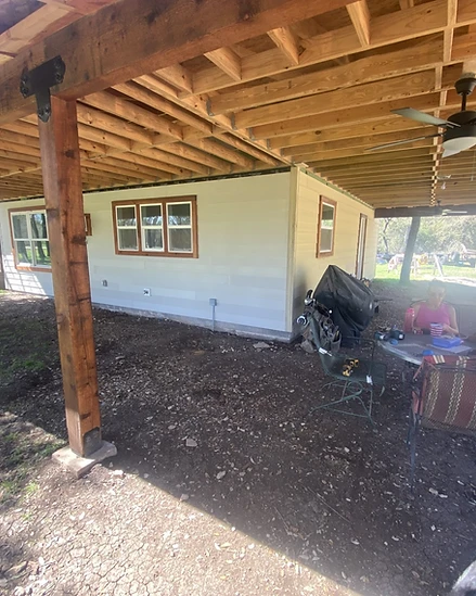 Covered Patio Build