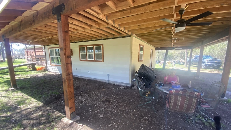 Covered Patio Build