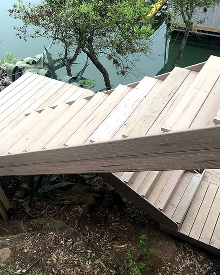 Lakeview Deck Stair