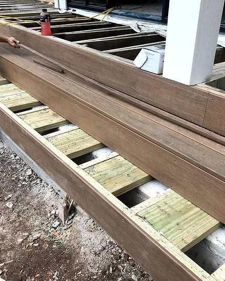 Composite Deck Build