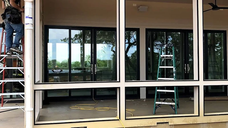 Window Wall Install