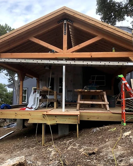 Timber Pavilion Frame