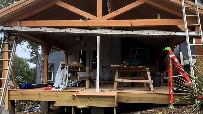 Timber Pavilion Frame