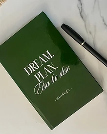 Dream. Plan. Etsa Bo Dese. Notebook