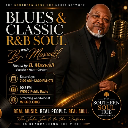 B. Maxwell behind the mic