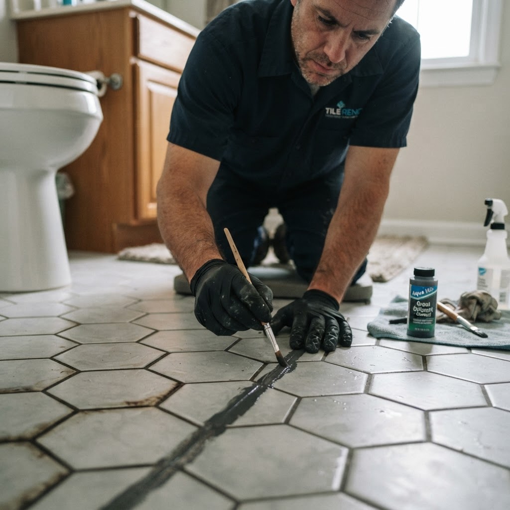 Grout Color Sealing