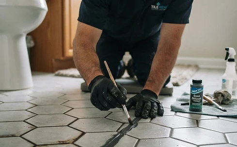 Grout Color Sealing
