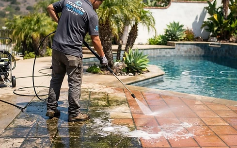 Outdoor Tile Cleaning