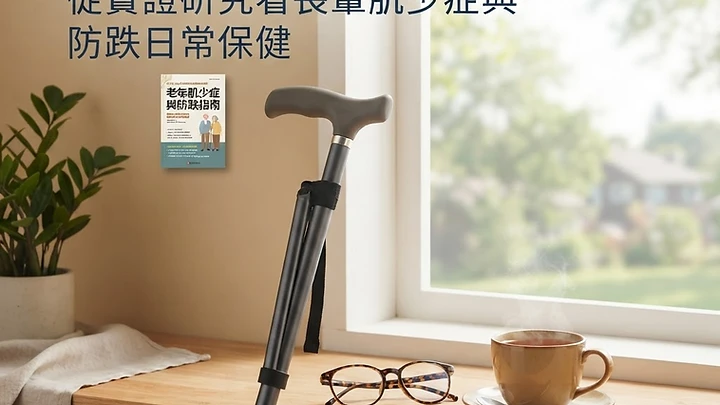 熟齡防跌先顧肌肉：從實證研究看長輩肌少症與防跌日常保健－台北大安中醫診所衛教專欄示意圖