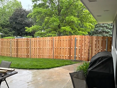 Fencing — after
