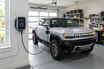 EV garage installation
