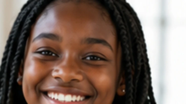 A smiling young person representing the youth Right Step serves