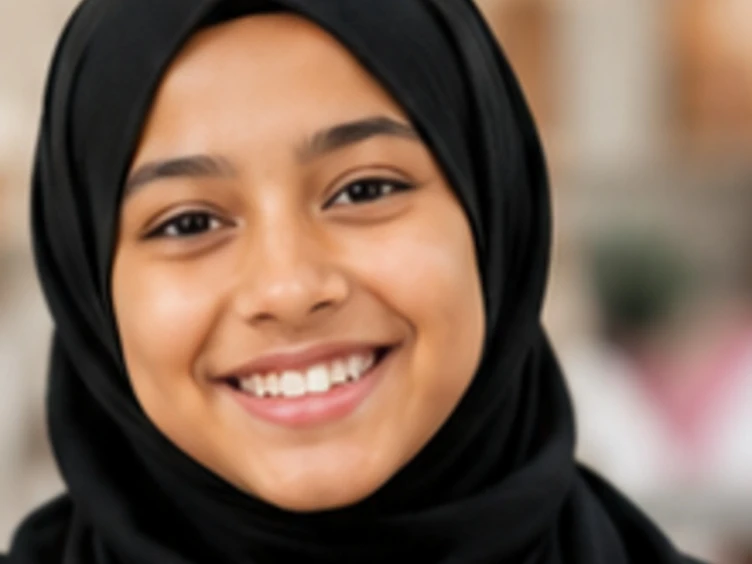 A smiling young person representing the youth Right Step serves