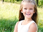 A smiling young girl representing the youth Right Step serves
