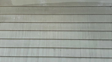 Pressure washing white siding before and after Northwest Indiana