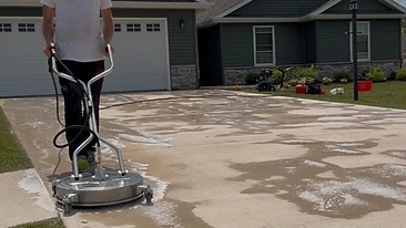 Pressure washing driveway surface cleaning Northwest Indiana