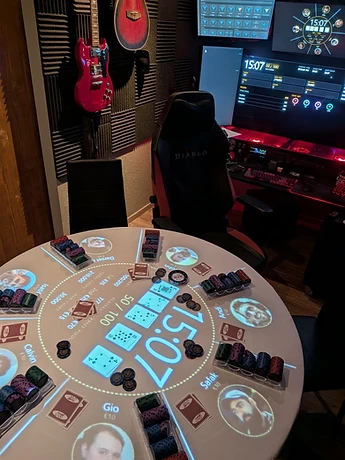 Every seat marked