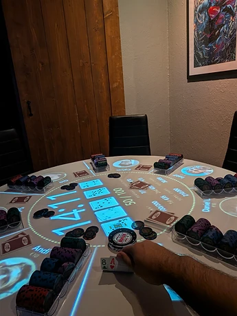 Running the game from the felt