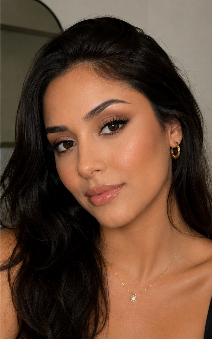 Resultado: Glam para Eventos — transformação de maquiagem