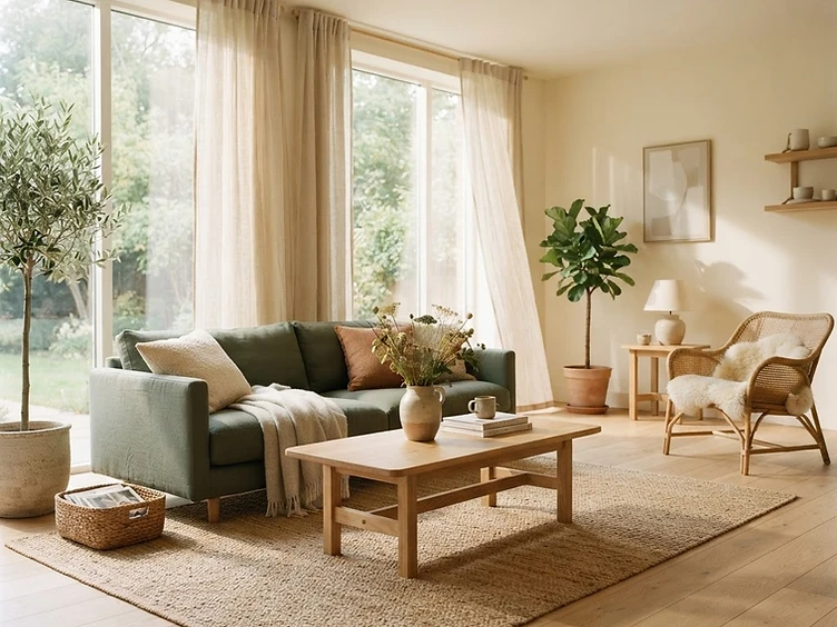 Intérieur lumineux et impeccable