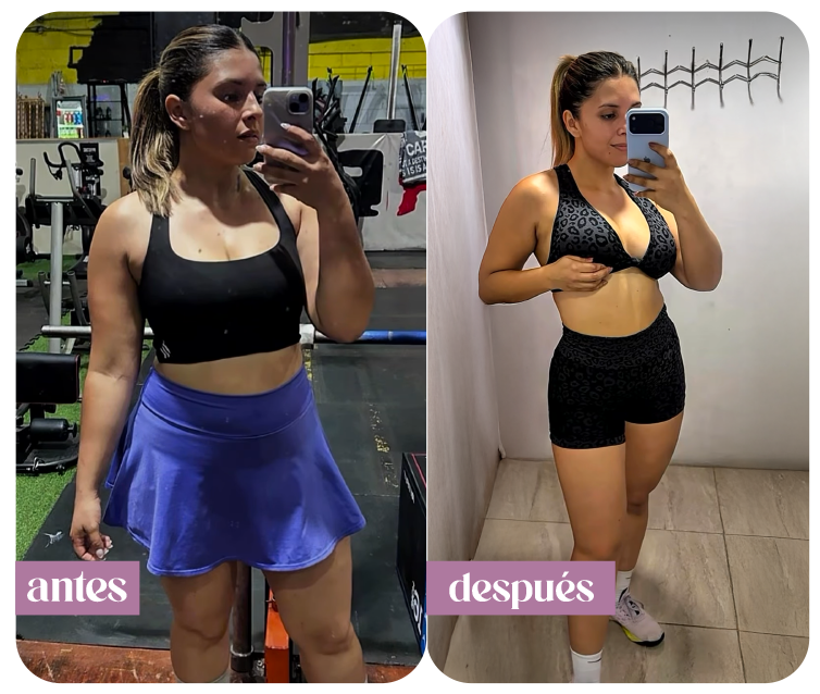 Karina antes y después